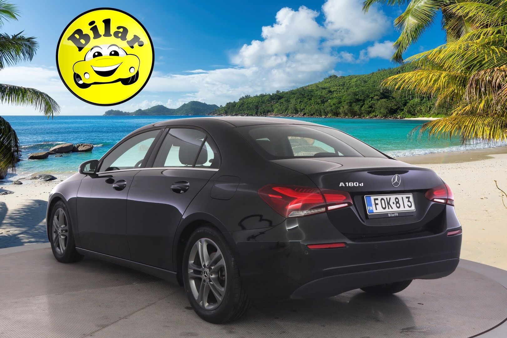 Mercedes-Benz A 2020 180 d A sedan Business Style - 2-om. | Suomi-auto | Koukku | Kamera | Puolinahat | Digimittari | Navigointi | 2x renkaat