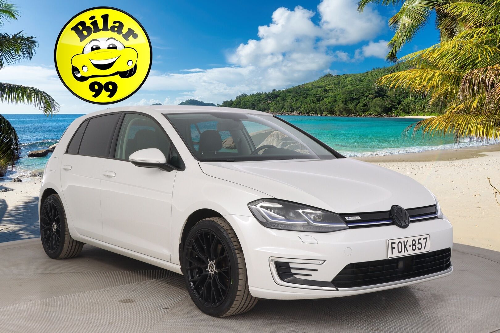 Volkswagen Golf 2020 e-Golf 100 kW (136 hv) automaatti *Adapt. vakkari  / Nahat / Navi / Lämpöpumppu / P.Kamera* - *SoH 93.2% / CCS / Suomi-auto / 2x renkaat&vanteet / Juuri huollettu*