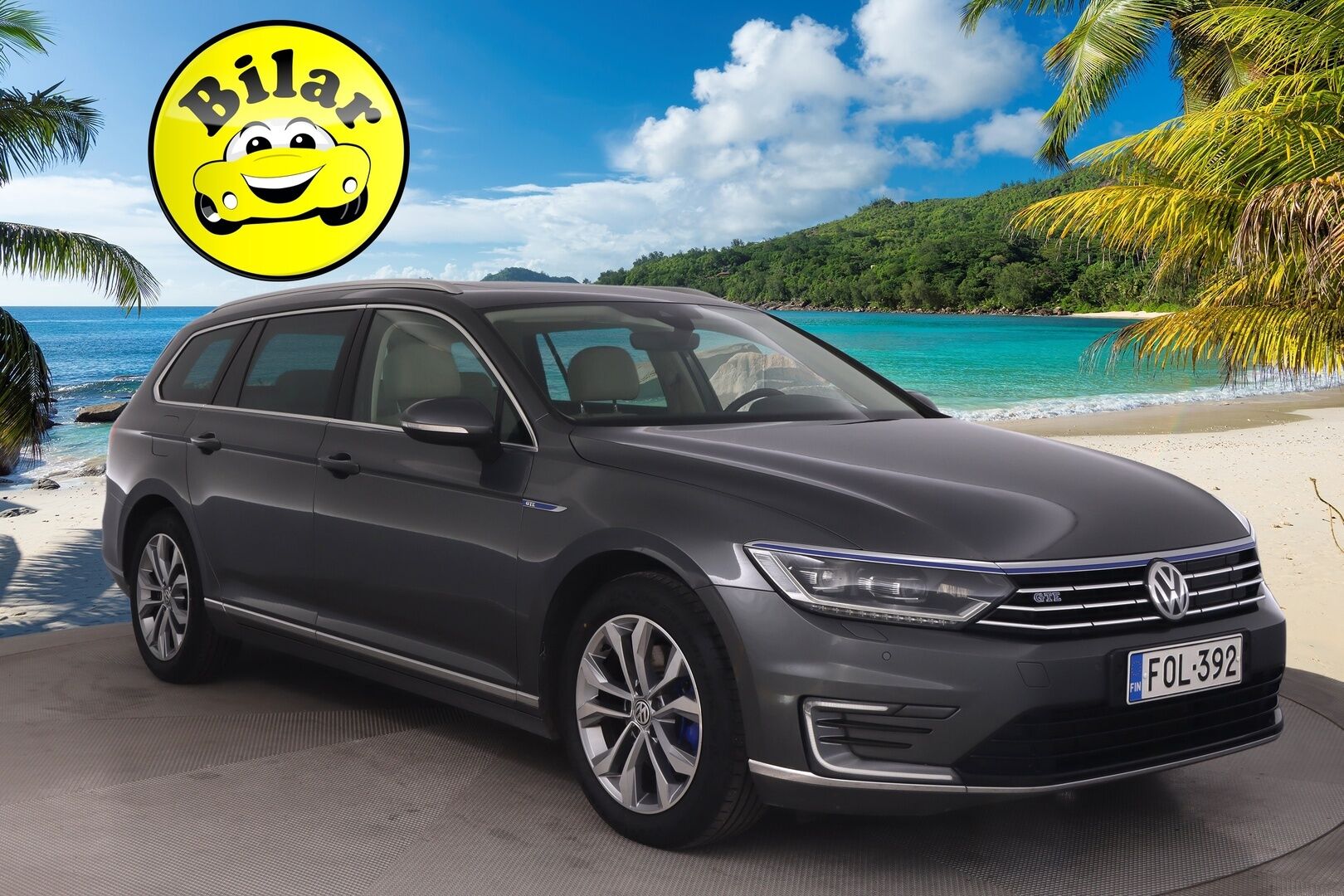 Volkswagen Passat 2017 Variant GTE Plug-In Hybrid 160kW DSG - Adapt vakkari | P*kamera |  Digimittaristo | Vetokoukku | Panorama | Applecarplay | 2x renkaat & vanteet