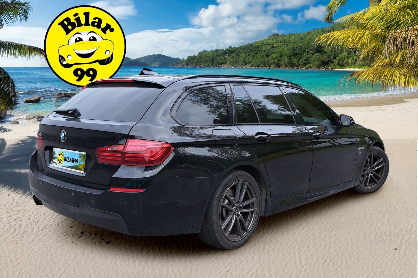 BMW 520 2017 2,0 F11 xDrive LCI M-Sport *Prof.Navi / Sporttinahat / Hifi / Koukku / Tutkat / S.Luukku* - Erittäin särmästi huollettu nelikko talven liukkaille!