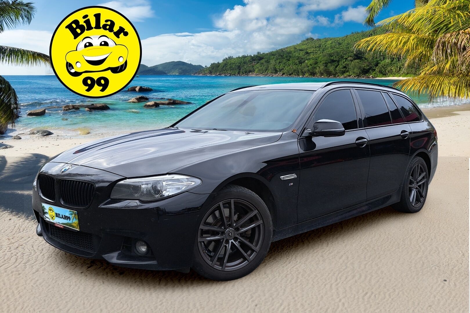 BMW 520 2017 2,0 F11 xDrive LCI M-Sport *Prof.Navi / Sporttinahat / Hifi / Koukku / Tutkat / S.Luukku* - Erittäin särmästi huollettu nelikko talven liukkaille!
