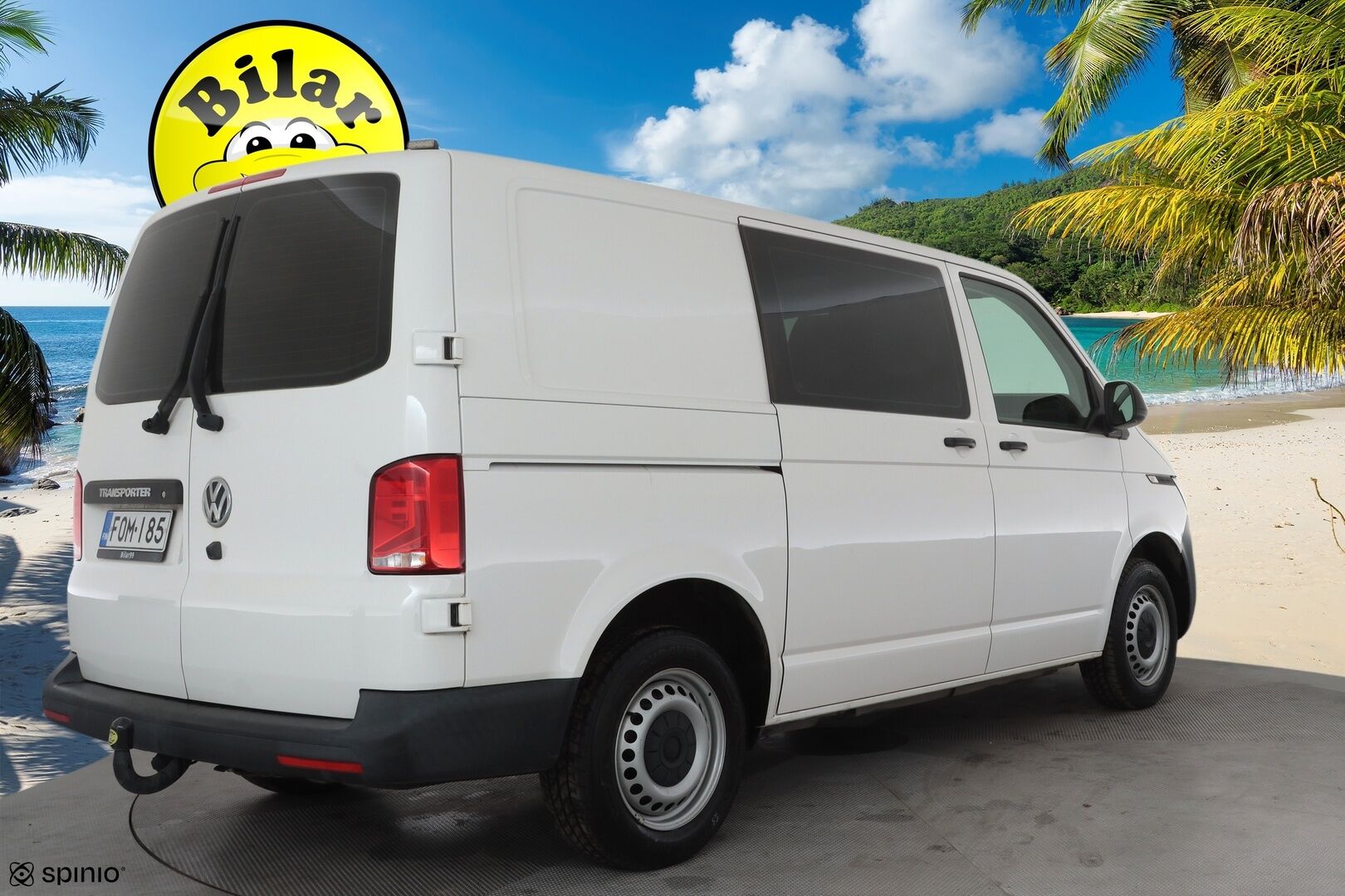 Volkswagen Transporter 2020 umpipakettiauto 2,0 TDI 110 kW DSG 3200Kg - 1.OM Suomi-auto | Webasto | P.kamera | AppConnect | Vakkari | Ilmastointi | Koukku | Kahdet renkaat