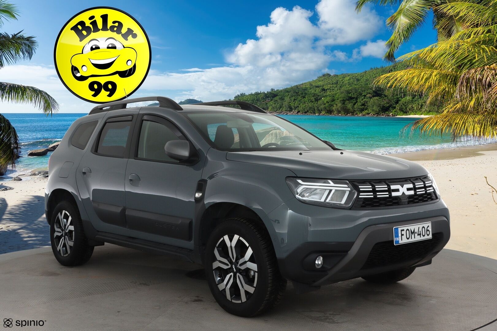Dacia Duster 2023 TCe 150 4x4 Journey **Vakkari / Koukku / P.kamera / Apple&Android / Katvevaroitin / Navi / Auto Ilmastointi** - Merkkihuollettu / Lukot