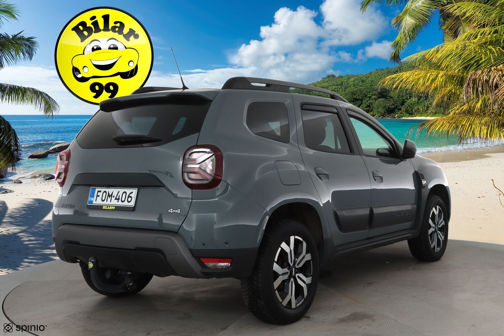 Dacia Duster 2023 TCe 150 4x4 Journey **Vakkari / Koukku / P.kamera / Apple&Android / Katvevaroitin / Navi / Auto Ilmastointi** - Merkkihuollettu / Lukot