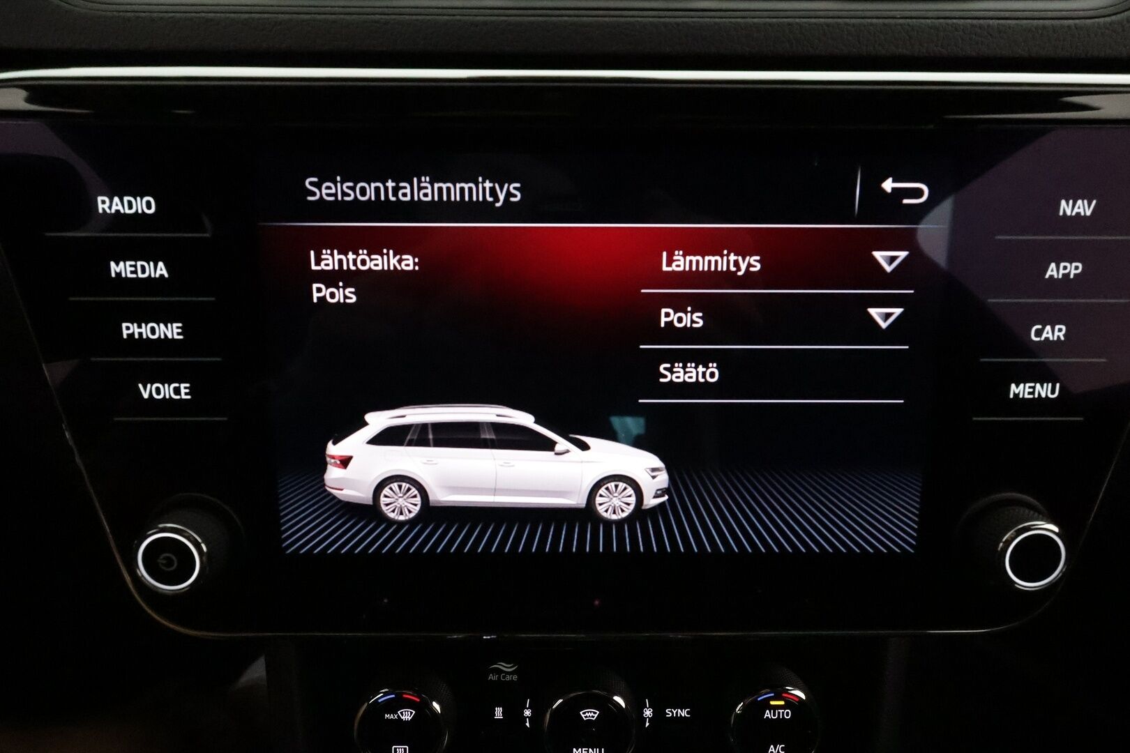 Skoda Superb 2020 Combi 2,0 TDI 190 4x4 SportLine DSG Aut **Canton / Matrix LED / Koukku / Muistipenkit / Adapt.vakkari / Sporttipenkit** - Suomi-auto / Kahdet renkaat aluvanteilla / Digimittaristo / Tuulilasin lämmitin / Ratin lämmitin / Navi