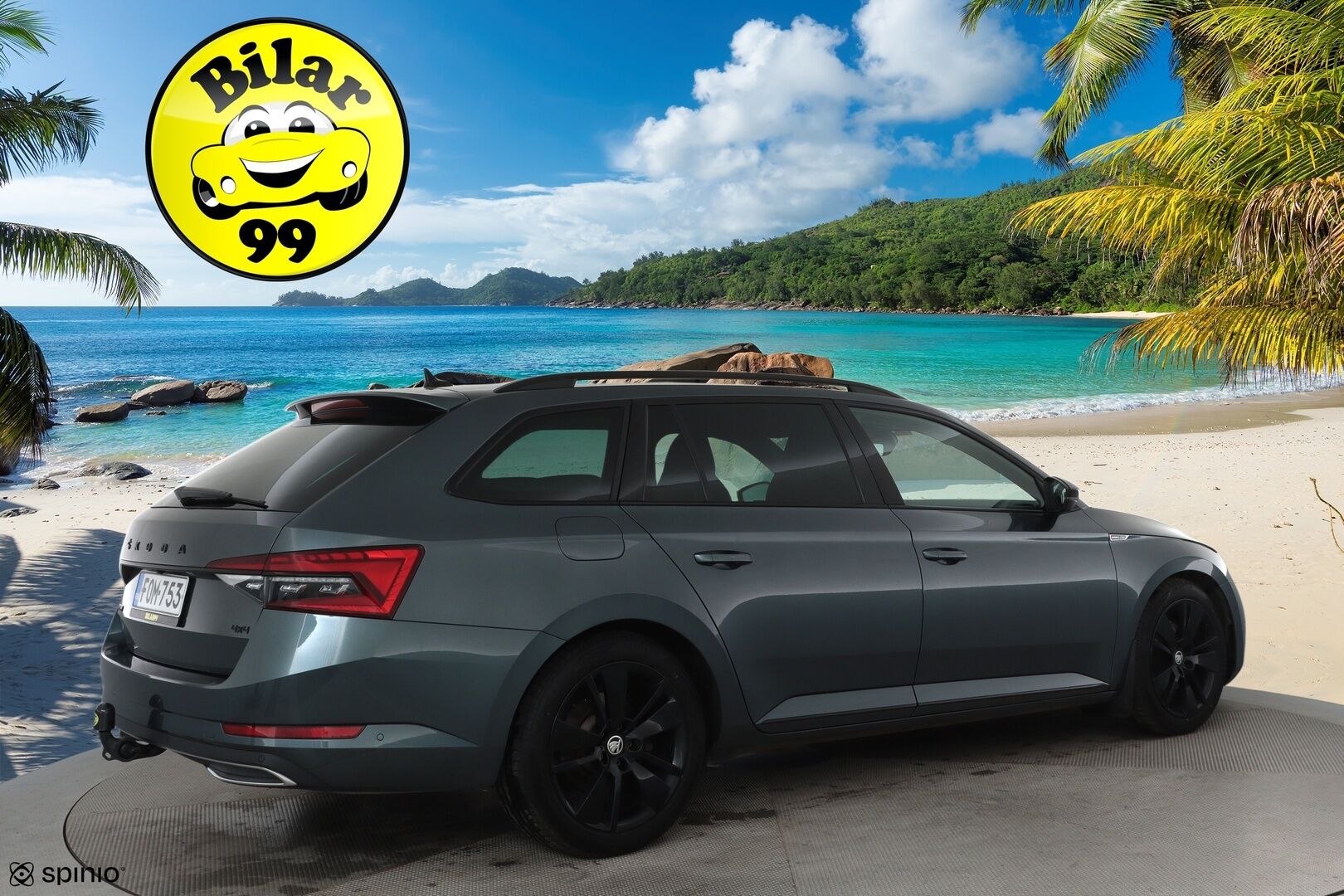 Skoda Superb 2020 Combi 2,0 TDI 190 4x4 SportLine DSG Aut **Canton / Matrix LED / Koukku / Muistipenkit / Adapt.vakkari / Sporttipenkit** - Suomi-auto / Kahdet renkaat aluvanteilla / Digimittaristo / Tuulilasin lämmitin / Ratin lämmitin / Navi