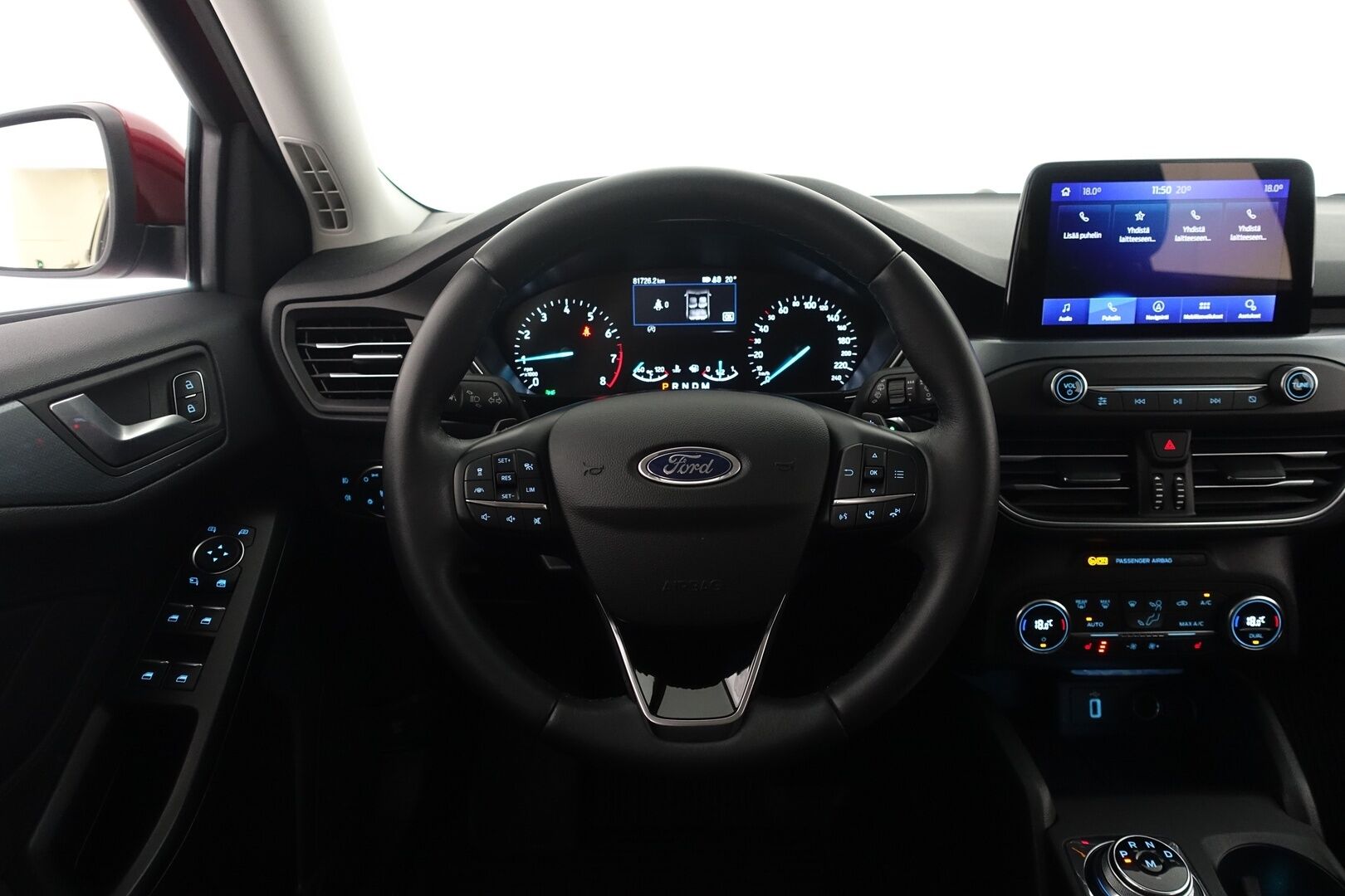 Ford Focus 2020 1,5 EcoBoost 150hv A8 Active Wagon - | Suomi-auto | Webasto | ACC | LED | Navi | Apple & Android | Lohkolämmitin | P.tutkat | Ruby Red | 2xrenkaat & vanteet | - KORKO VAIN 3,99 %