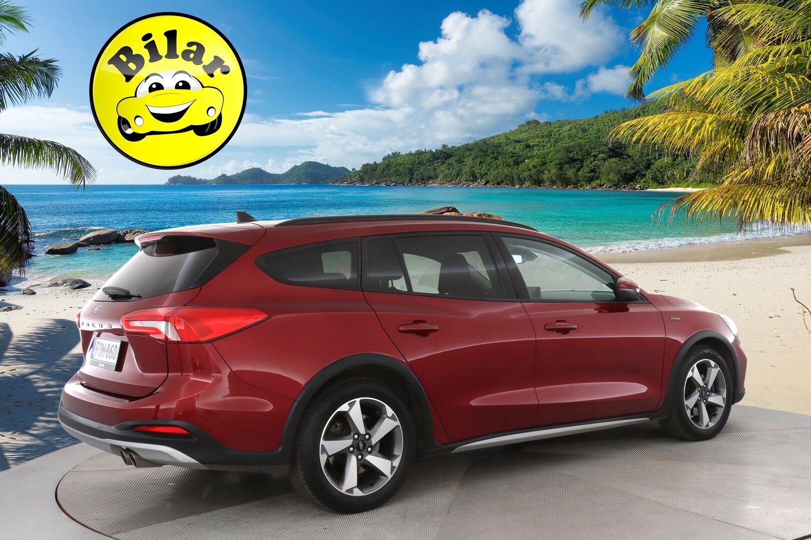 Ford Focus 2020 1,5 EcoBoost 150hv A8 Active Wagon - | Suomi-auto | Webasto | ACC | LED | Navi | Apple & Android | Lohkolämmitin | P.tutkat | Ruby Red | 2xrenkaat & vanteet | - KORKO VAIN 3,99 %