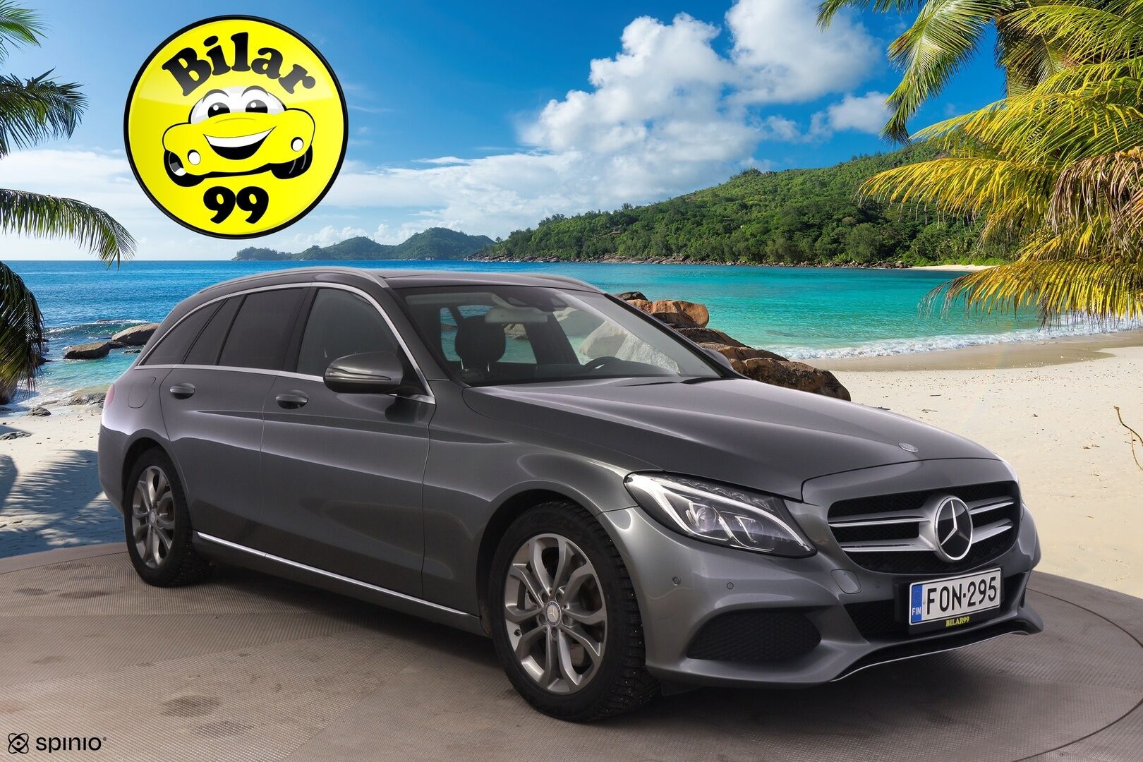 Mercedes-Benz C 2016 250 BlueTec T A 4MATIC Premium Business *DTR+Q / Ilma-alusta / Blis / Panorama / Sähköpenkit muistilla / Comand Nav - Irroitettava Vetokoukku / Todella kattavat varuseet! /Sähköinen takaluukku