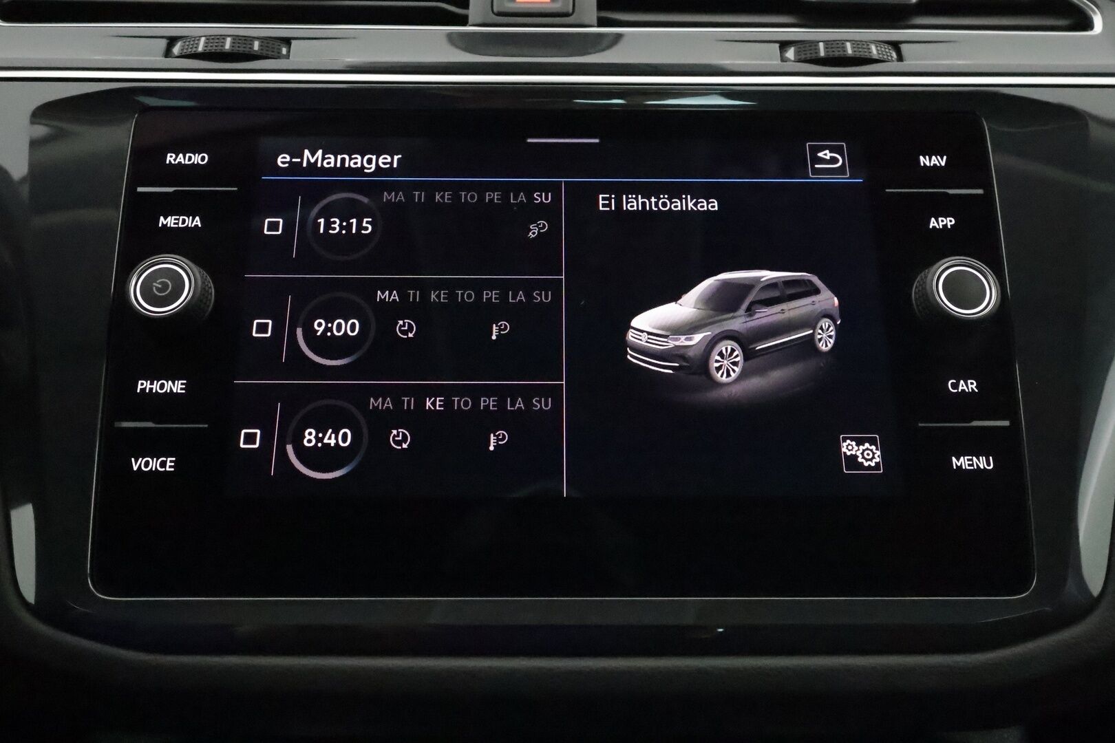 Volkswagen Tiguan 2021 Style eHybrid 180 kW DSG-aut ** Adapt.vakkari / Koukku / P.kamera / IQ Matrix LED / Keyless / Apple&Android / Navi - Digimittaristo / Alcantara sporttipenkit / Rattilämmitys