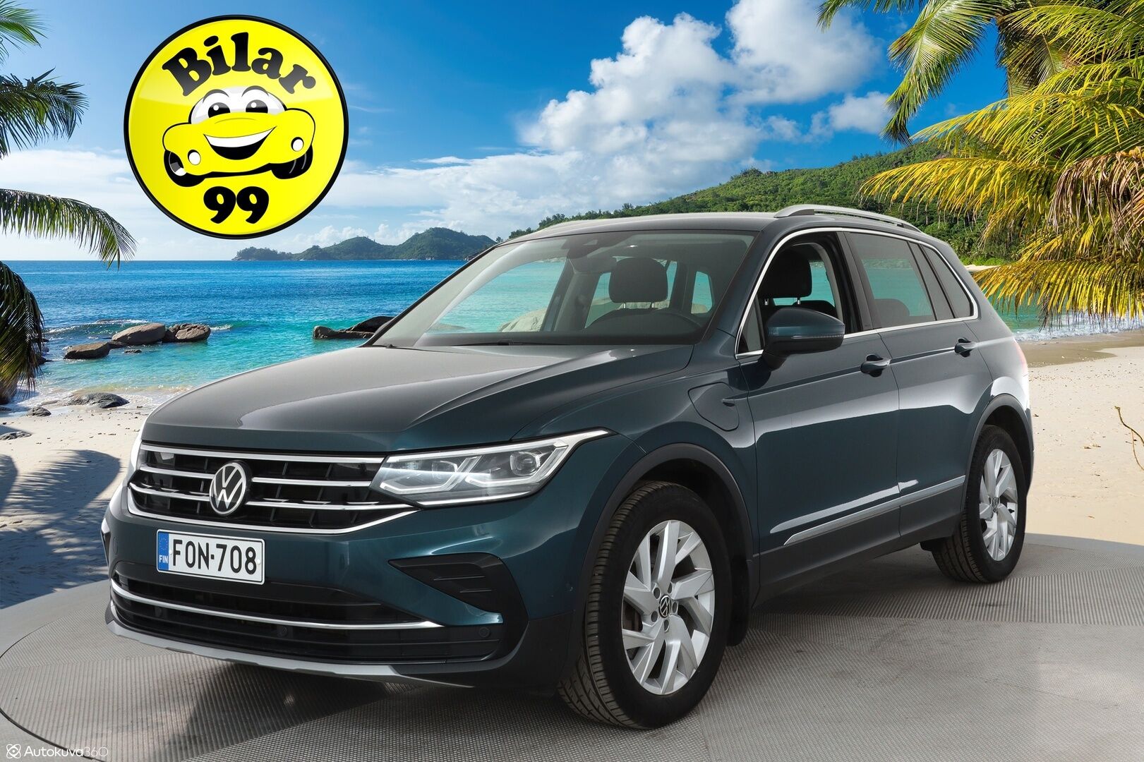 Volkswagen Tiguan 2021 Style eHybrid 180 kW DSG-aut ** Adapt.vakkari / Koukku / P.kamera / IQ Matrix LED / Keyless / Apple&Android / Navi - Digimittaristo / Alcantara sporttipenkit / Rattilämmitys