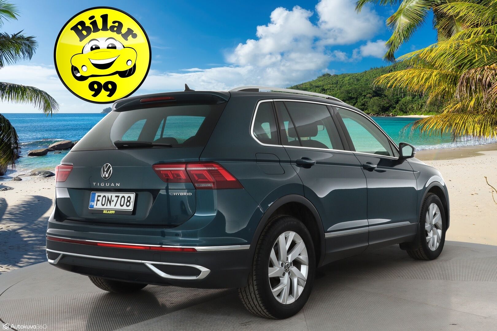Volkswagen Tiguan 2021 Style eHybrid 180 kW DSG-aut ** Adapt.vakkari / Koukku / P.kamera / IQ Matrix LED / Keyless / Apple&Android / Navi - Digimittaristo / Alcantara sporttipenkit / Rattilämmitys