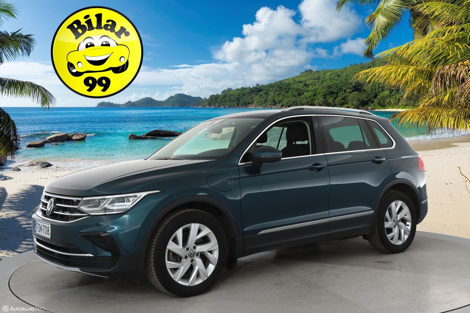 Volkswagen Tiguan 2021 Style eHybrid 180 kW DSG-aut ** Adapt.vakkari / Koukku / P.kamera / IQ Matrix LED / Keyless / Apple&Android / Navi - Digimittaristo / Alcantara sporttipenkit / Rattilämmitys