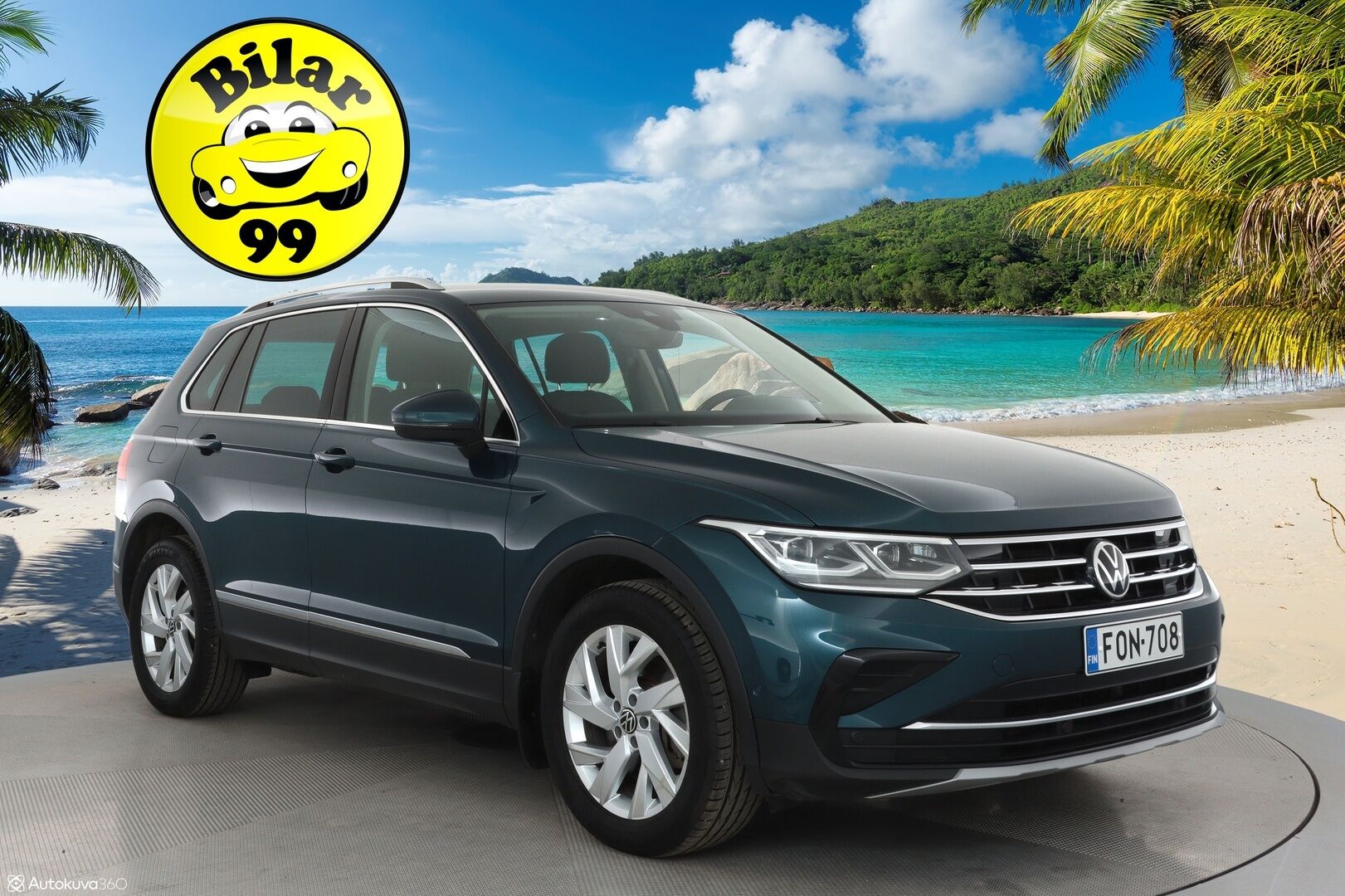 Volkswagen Tiguan 2021 Style eHybrid 180 kW DSG-aut ** Adapt.vakkari / Koukku / P.kamera / IQ Matrix LED / Keyless / Apple&Android / Navi - Digimittaristo / Alcantara sporttipenkit / Rattilämmitys