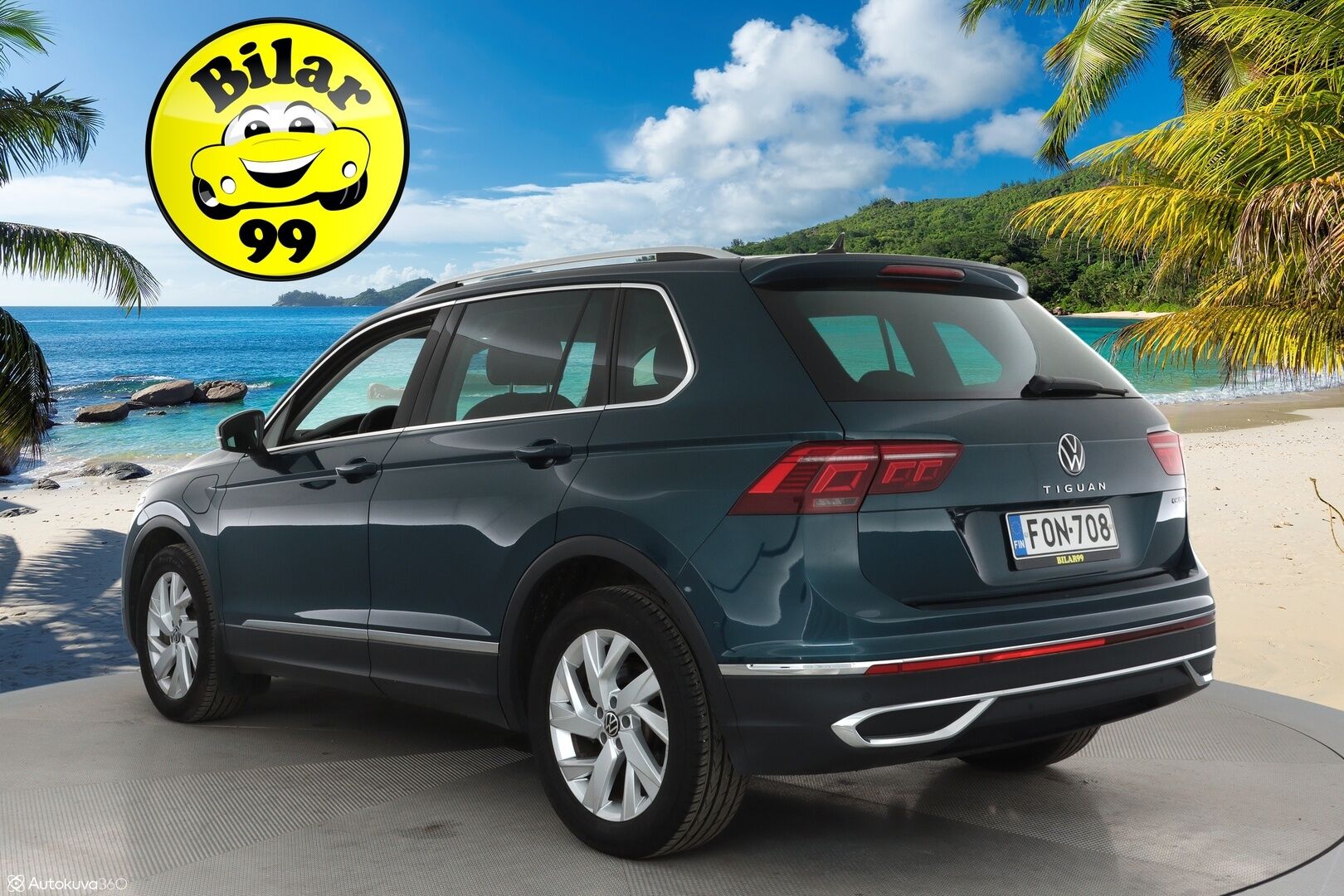 Volkswagen Tiguan 2021 Style eHybrid 180 kW DSG-aut ** Adapt.vakkari / Koukku / P.kamera / IQ Matrix LED / Keyless / Apple&Android / Navi - Digimittaristo / Alcantara sporttipenkit / Rattilämmitys