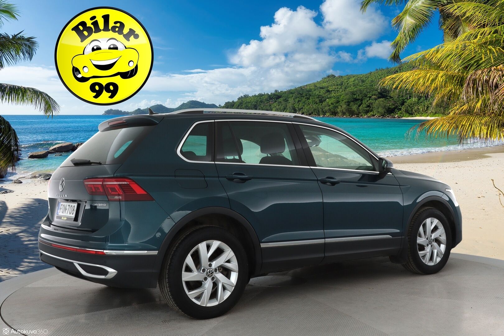 Volkswagen Tiguan 2021 Style eHybrid 180 kW DSG-aut ** Adapt.vakkari / Koukku / P.kamera / IQ Matrix LED / Keyless / Apple&Android / Navi - Digimittaristo / Alcantara sporttipenkit / Rattilämmitys
