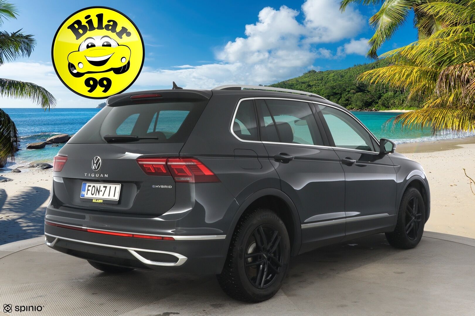 Volkswagen Tiguan 2021 13 kWh, eHybrid 180 kW DSG *ACC / IQ LED / Kaistavahti / 360 P-Kamera / Sähkökoukku / Sähkökontti* - *Suomi-auto / Huollettu 8/25 / Uudet nastarenkaat*