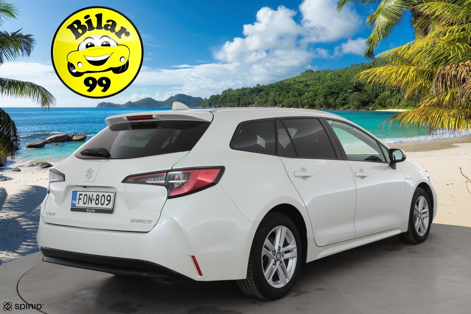 Suzuki Swace 2021 1,8 HYBRID 2WD GL+ CVT-aut * ACC / Kaistavahti / P.Kamera / Lohko+Sisä / LED / Apple&Android / Ratinlämmitin * - Suomi-auto / Kahdet renkaat aluvanteilla / Merkkihuollettu - HULLUT AVAJAISHULINAT KORKOTARJOUS 3,29 %