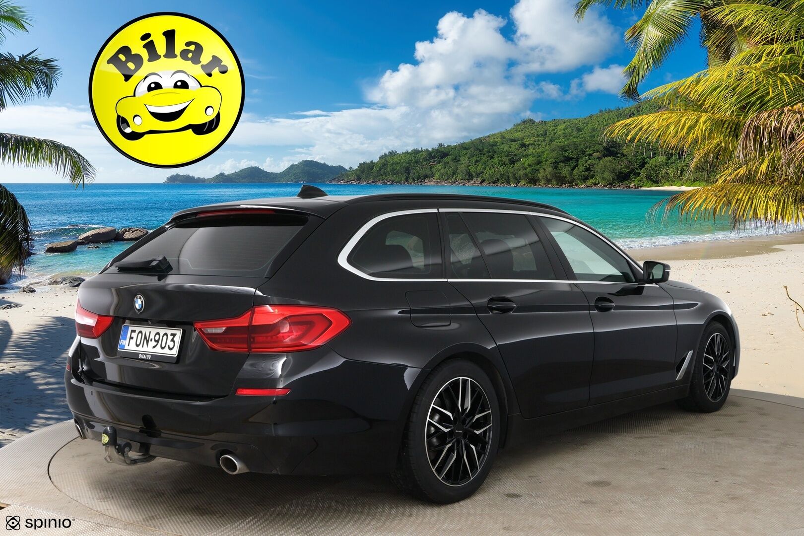 BMW 530 2018 G31 Touring 530d A Business - Webasto | Koukku | ACC | Adapt.LED | P.Kamera | HUD | HiFi | Sportnahat