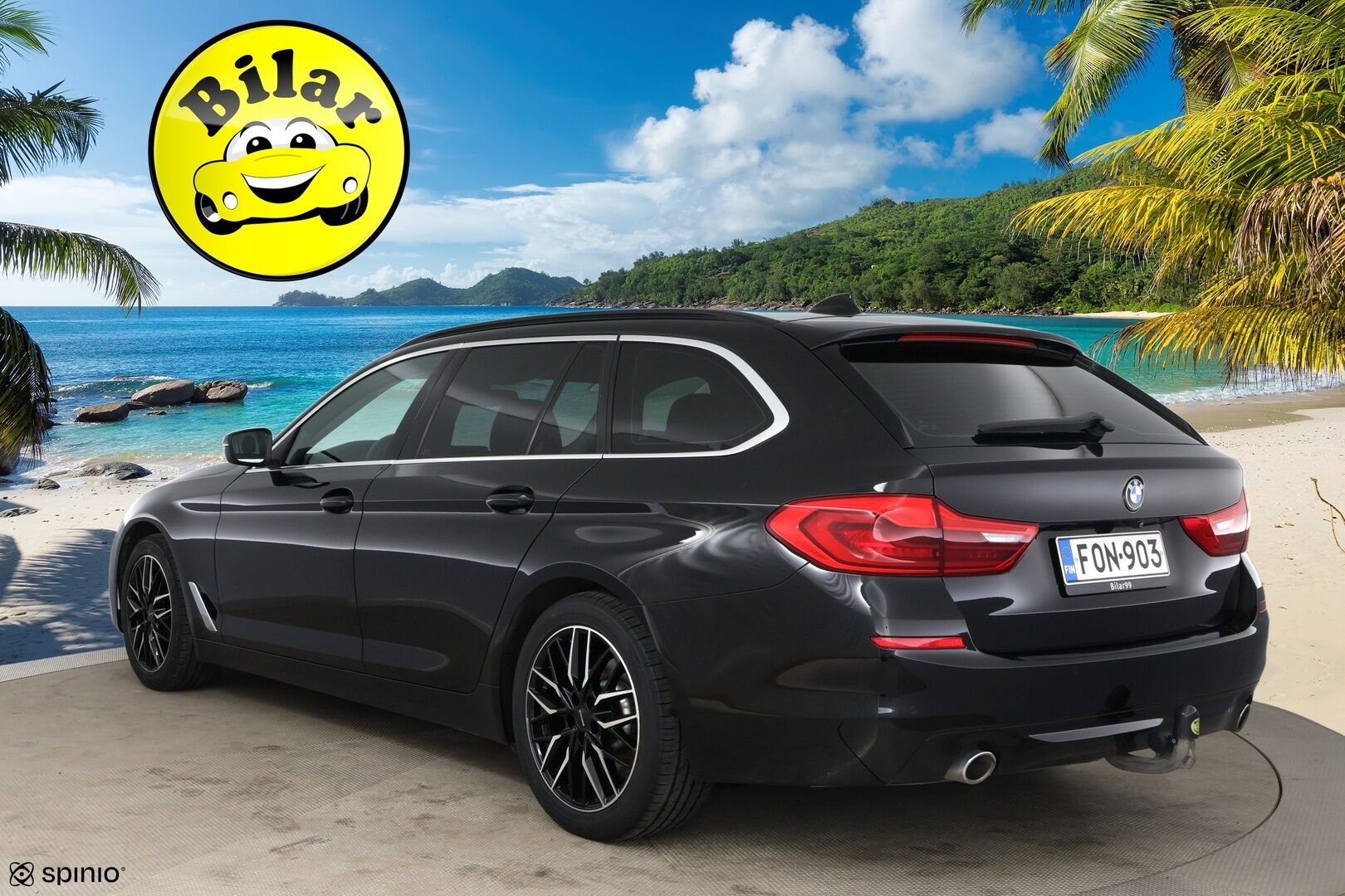 BMW 530 2018 G31 Touring 530d A Business - Webasto | Koukku | ACC | Adapt.LED | P.Kamera | HUD | HiFi | Sportnahat