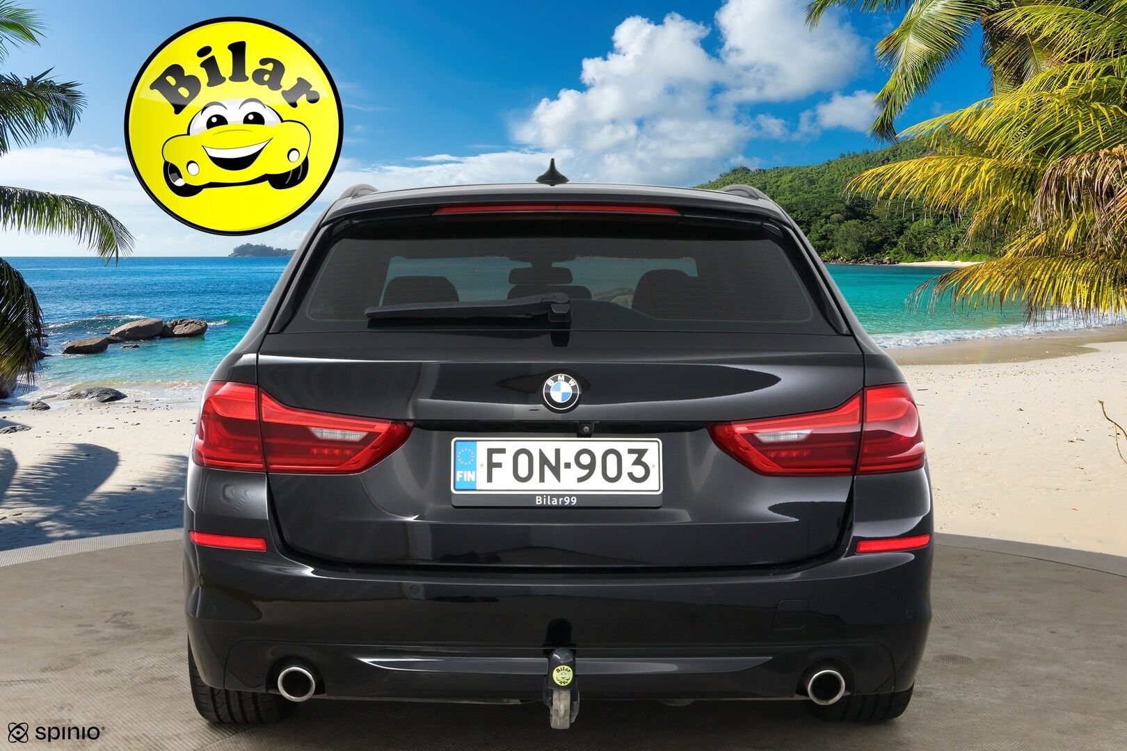BMW 530 2018 G31 Touring 530d A Business - Webasto | Koukku | ACC | Adapt.LED | P.Kamera | HUD | HiFi | Sportnahat