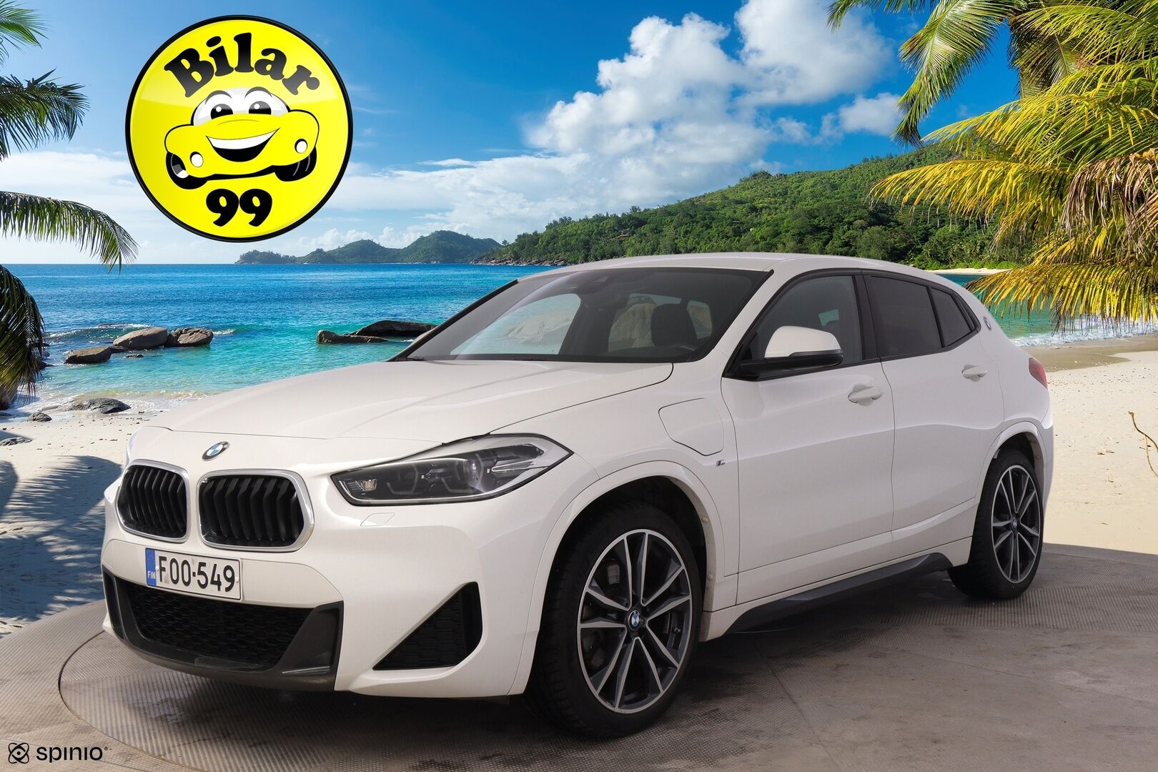 BMW X2 2021 F39 xDrive 25e A Charged Edition M sport * LED / P.tutka / Sportpenkit / Vakkari / Bluetooth / Ambient-Valot - 1-om Suomi-auto / Akku kuntotarkastettu / 2x Latauskaapelit / Kahdet renkaat / Merkkihuollettu - HULLUT AVAJAISHULINAT KORKOTARJOUS 3,29 %