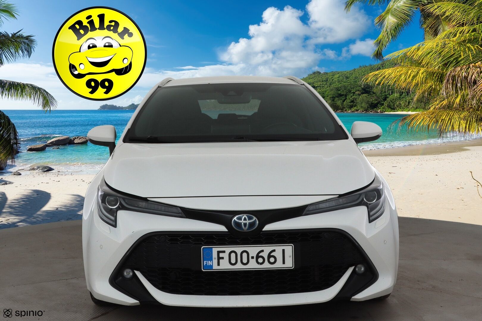 Toyota Corolla 2019 Touring Sports 2,0 Hybrid Style * ACC / P.kamera / Lohko+Sisä / Sähköluukku / KeylessGo / Ratinlämmitin * - Kahdet renkaat aluvanteilla / Merkkihuollettu