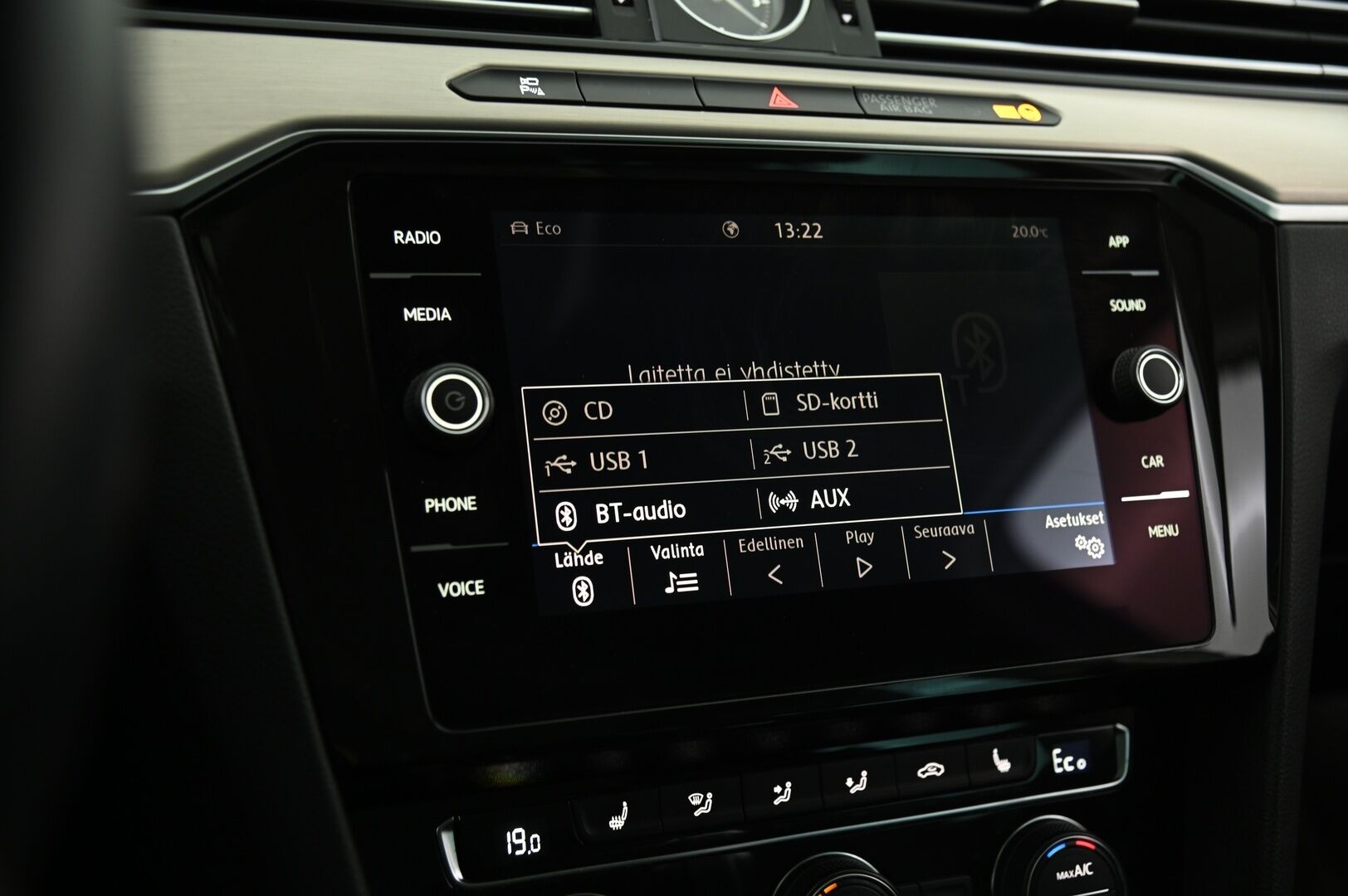 Volkswagen Passat 2018 9.9 kWh, Variant GTE Plug-In Hybrid **360° / ACC / KeyLessGo / Sähköpenkit / S-Koukku / S-Luukku / Ambient / LED** - Kahdet hyvät renkaat / Katso varusteet! / Hihna vaihdettu!