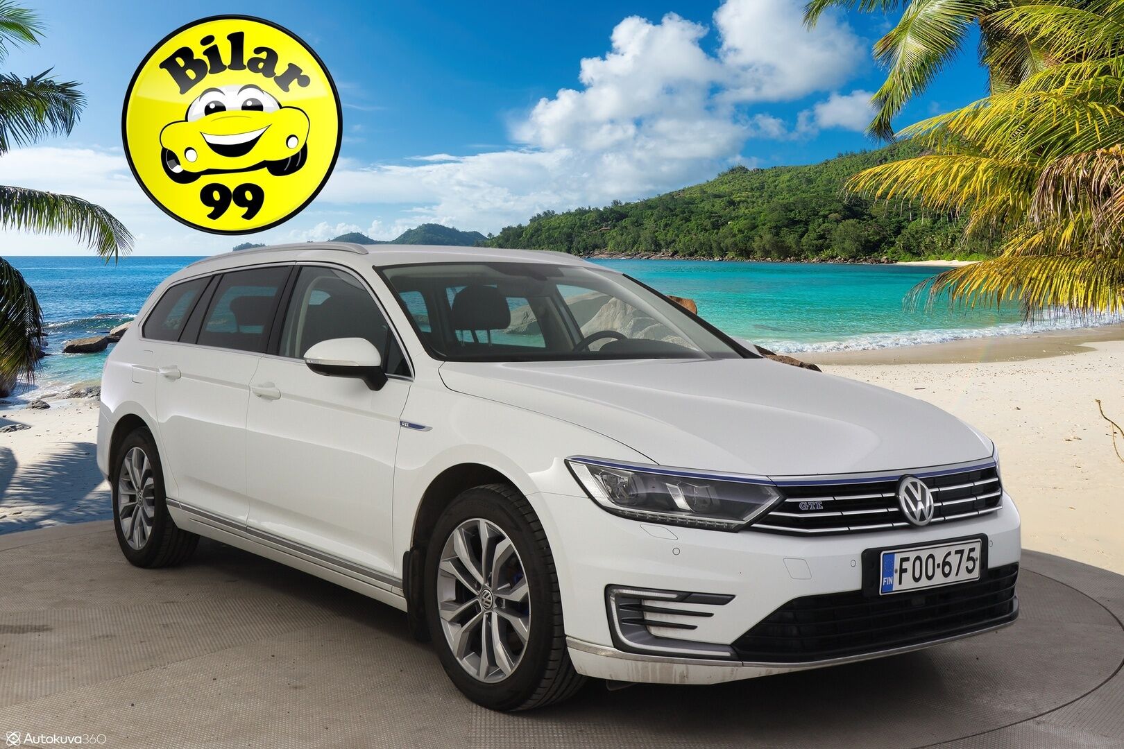 Volkswagen Passat 2018 9.9 kWh, Variant GTE Plug-In Hybrid **360° / ACC / KeyLessGo / Sähköpenkit / S-Koukku / S-Luukku / Ambient / LED** - Kahdet hyvät renkaat / Katso varusteet! / Hihna vaihdettu!