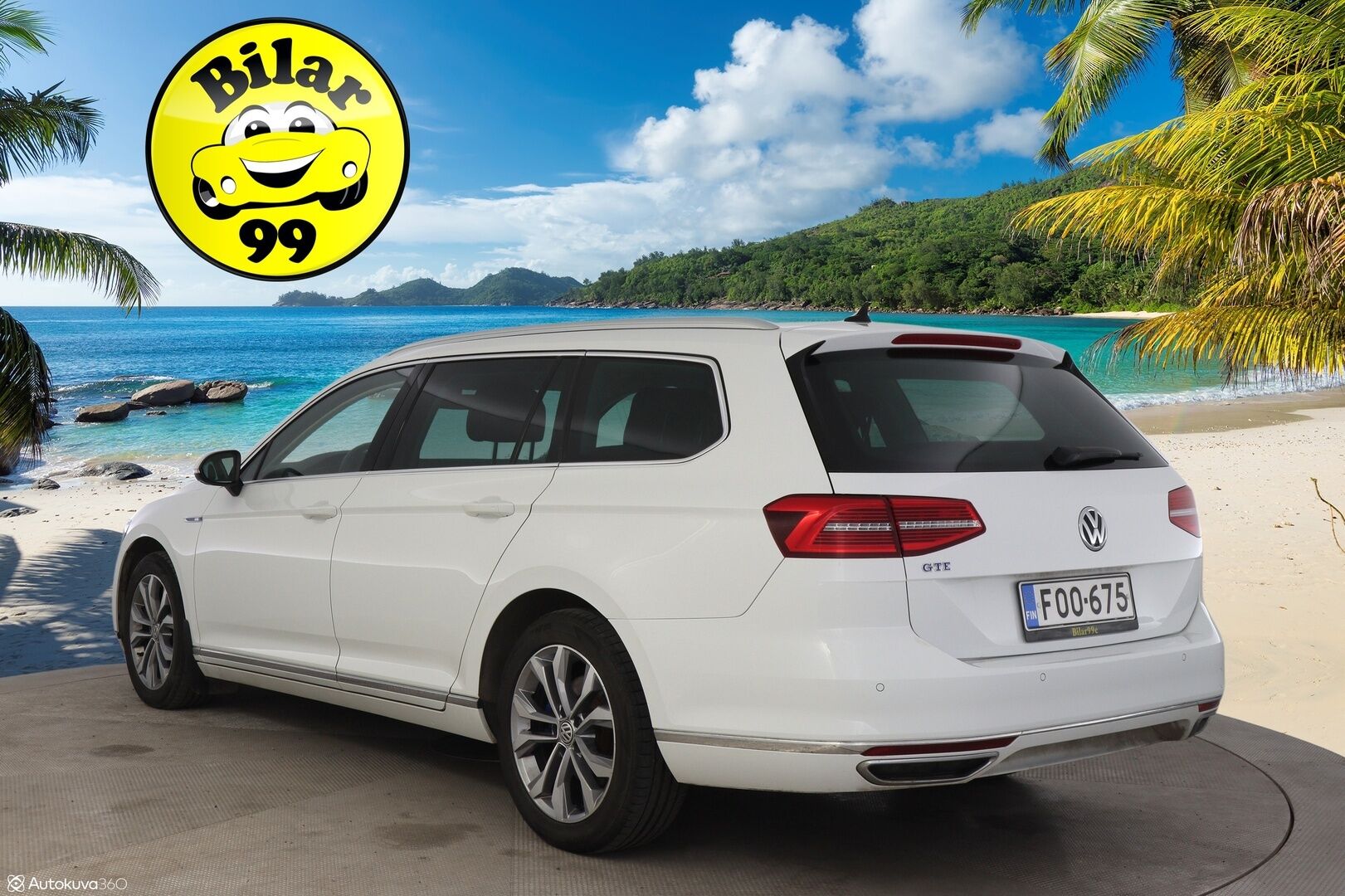 Volkswagen Passat 2018 9.9 kWh, Variant GTE Plug-In Hybrid **360° / ACC / KeyLessGo / Sähköpenkit / S-Koukku / S-Luukku / Ambient / LED** - Kahdet hyvät renkaat / Katso varusteet! / Hihna vaihdettu!