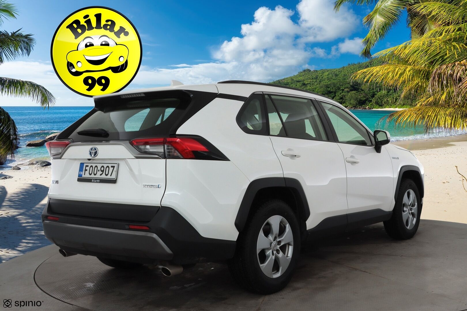 Toyota RAV4 2021 2,5 Hybrid Active Edition * ACC / LED / Sisätilanlämmitin / Kaistavahti / Navi / Keyless / P.kamera* * - Kahdet renkaat / Merkkihuollettu / Suomi-auto
