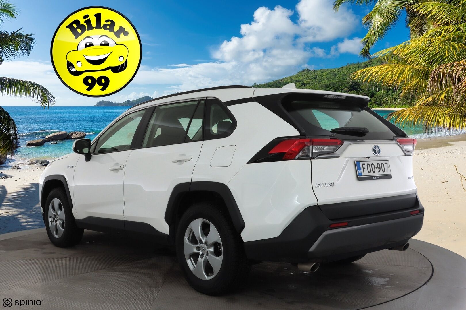 Toyota RAV4 2021 2,5 Hybrid Active Edition * ACC / LED / Sisätilanlämmitin / Kaistavahti / Navi / Keyless / P.kamera* * - Kahdet renkaat / Merkkihuollettu / Suomi-auto