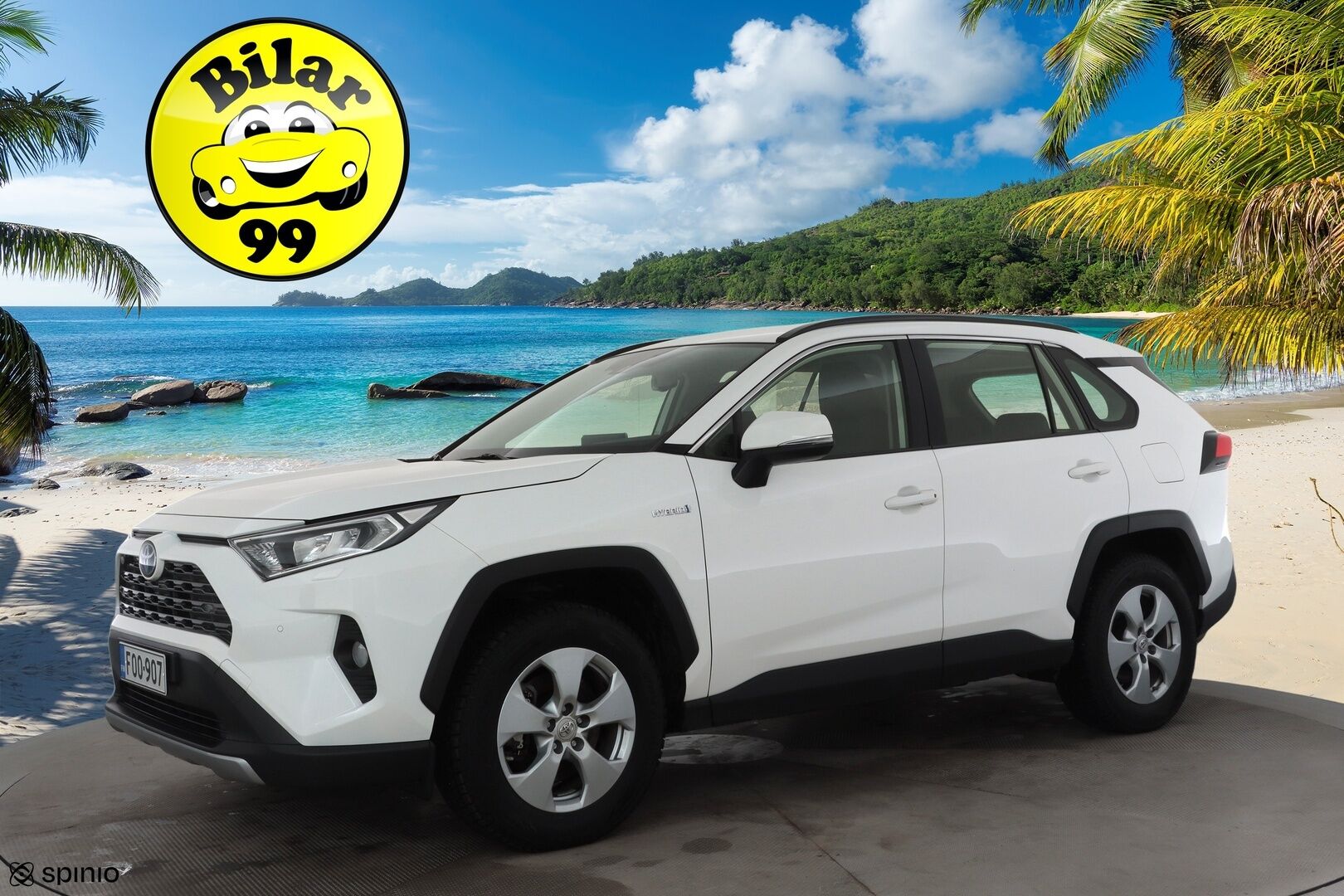 Toyota RAV4 2021 2,5 Hybrid Active Edition * ACC / LED / Sisätilanlämmitin / Kaistavahti / Navi / Keyless / P.kamera* * - Kahdet renkaat / Merkkihuollettu / Suomi-auto