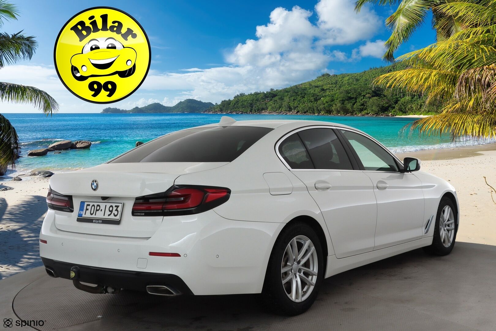 BMW 520 2021 G30 Sedan 520i A MHEV * Webasto / Vakkari / P.kamera / LED / Apple&Android / Display Key / Navi / Koukku * - 1.Om Suomi-auto / Facelift / Kahdet renkaat aluvanteilla