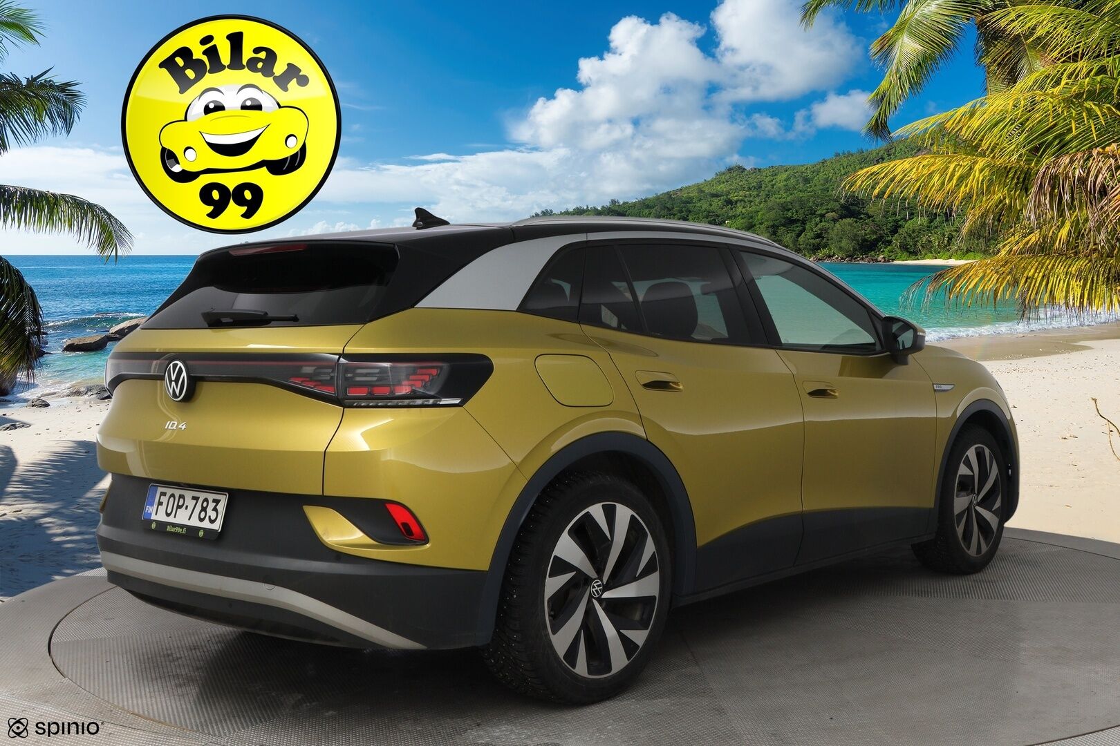 Volkswagen ID.4 2021 Pro Performance 150 kW, akku 77 kWh * Lämpöpumppu / Adapt.Vakkari / Peruutuskamera / Nahka-Alcantara / Matrix LED - Suomiauto / Hiljattain huollettu / 2x Renkaat aluvantein!