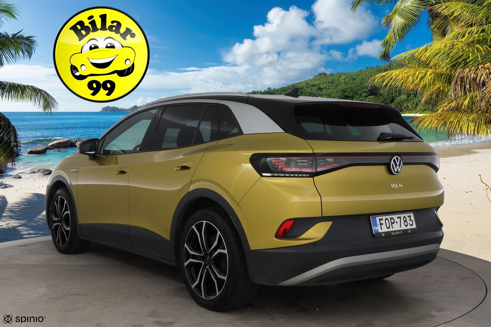 Volkswagen ID.4 2021 Pro Performance 150 kW, akku 77 kWh * Lämpöpumppu / Adapt.Vakkari / Peruutuskamera / Nahka-Alcantara / Matrix LED - Suomiauto / Hiljattain huollettu / 2x Renkaat aluvantein!