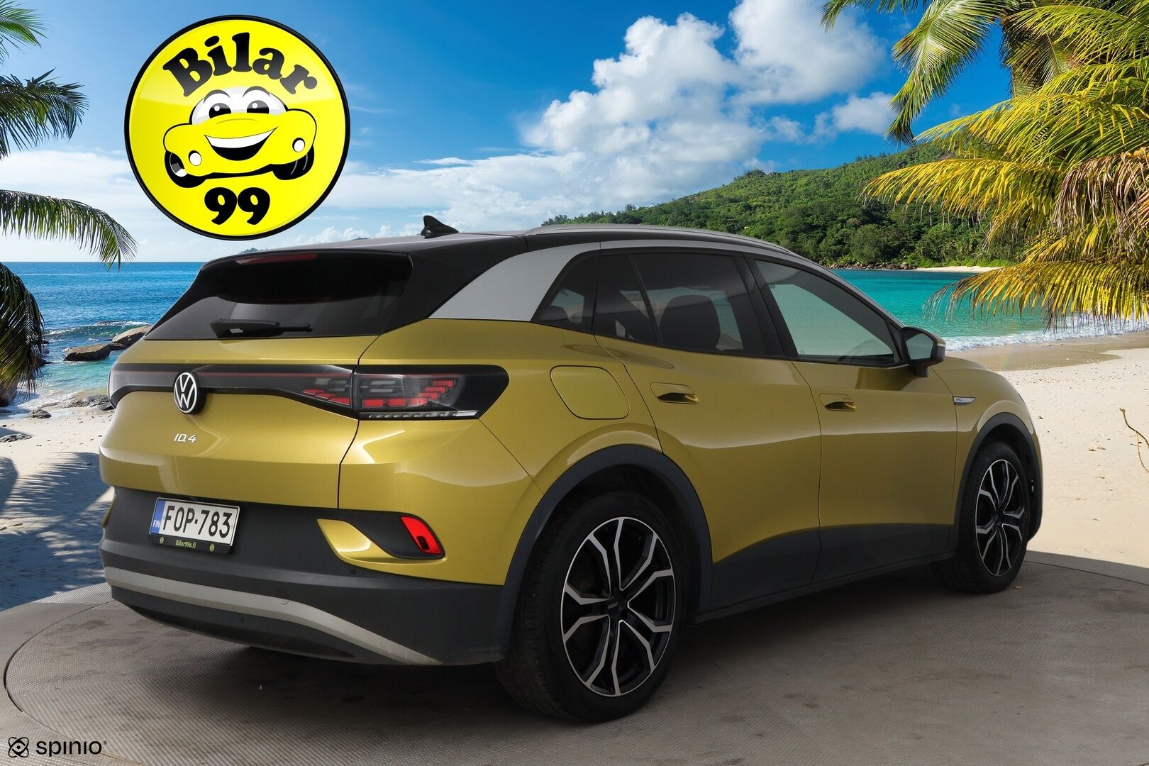 Volkswagen ID.4 2021 Pro Performance 150 kW, akku 77 kWh * Lämpöpumppu / Adapt.Vakkari / Peruutuskamera / Nahka-Alcantara / Matrix LED - Suomiauto / Hiljattain huollettu / 2x Renkaat aluvantein!