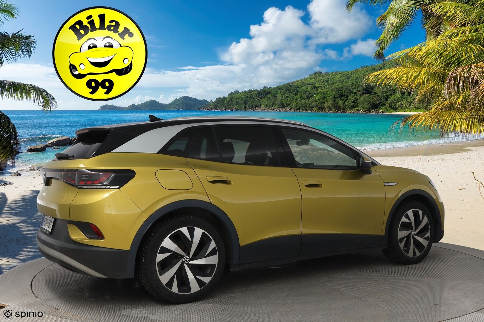 Volkswagen ID.4 2021 Pro Performance 150 kW, akku 77 kWh * Lämpöpumppu / Adapt.Vakkari / Peruutuskamera / Nahka-Alcantara / Matrix LED - Suomiauto / Hiljattain huollettu / 2x Renkaat aluvantein!