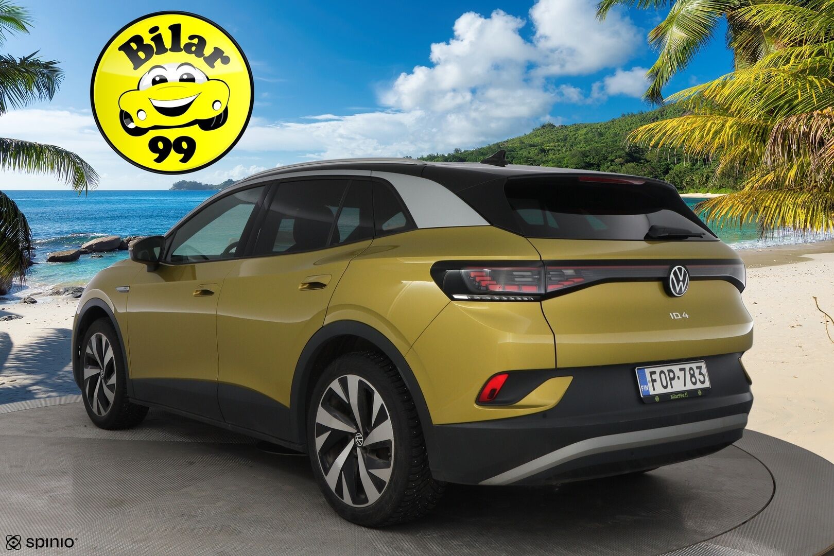 Volkswagen ID.4 2021 Pro Performance 150 kW, akku 77 kWh * Lämpöpumppu / Adapt.Vakkari / Peruutuskamera / Nahka-Alcantara / Matrix LED - Suomiauto / Hiljattain huollettu / 2x Renkaat aluvantein!