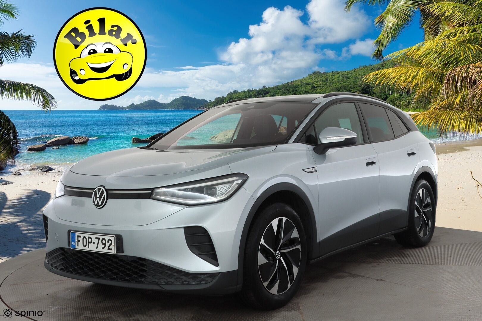 Volkswagen ID.4 2021 Pro Performance 150 kW, akku 77 kWh - | ILP | Koukku | ACC | Matrix | 360 | Lasikatto | HUD | Hierovat Sporttipenkit Muistilla | Navi | Kaistavahti | Keyless | Kahdet renkaat | Merkkihuollot | Suomi-auto |