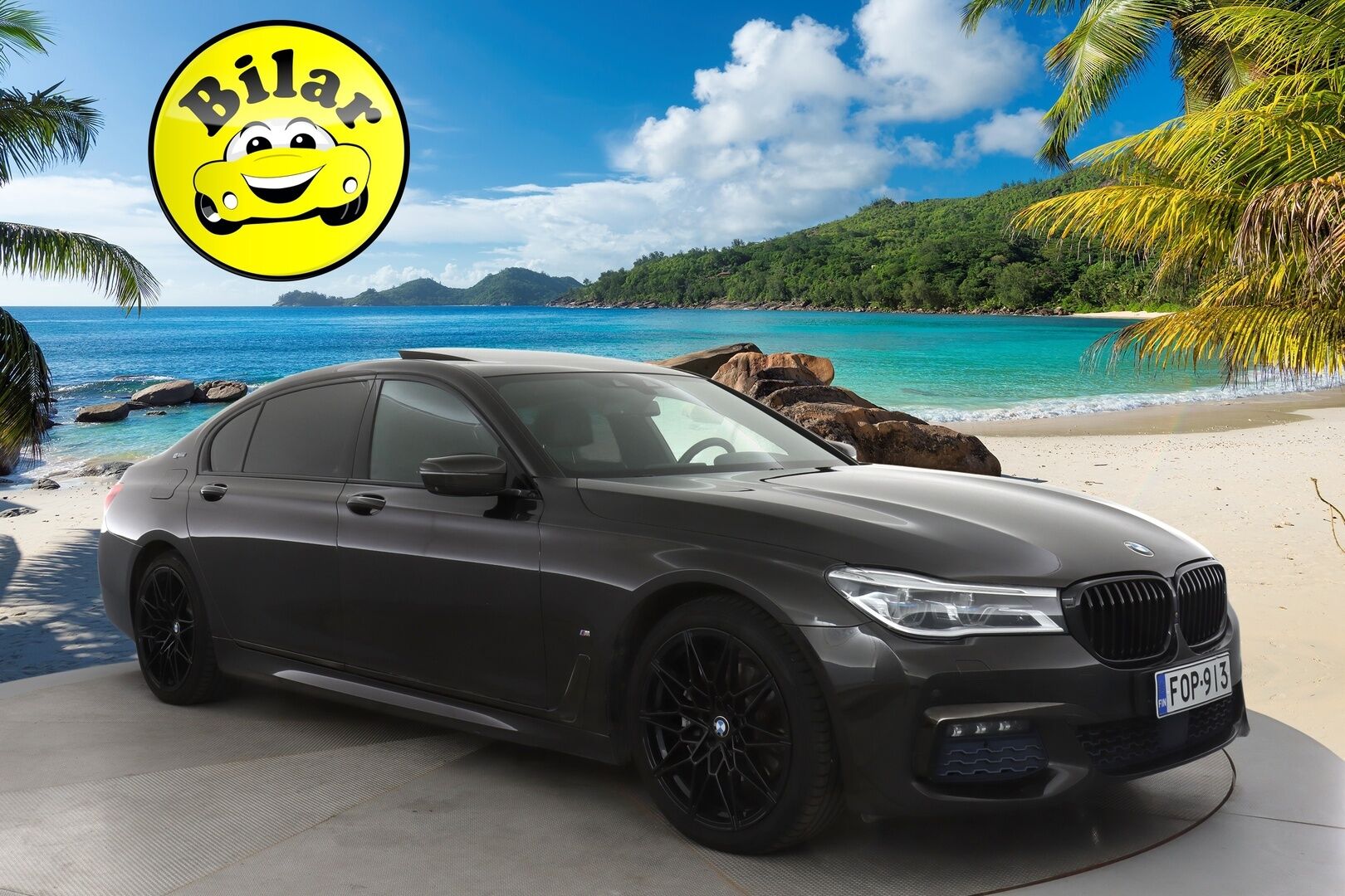 BMW 740 2017 G12 Sedan 740Le iPerformance A xDrive M-Sport - | DAP | HUD | H&K | Laser | | Hierovat & Ilmastoidut Comfort Muistinahat | Panorama | Ilma-alusta | Soft Close | 360° | Comfort Access | Individual | Innovation | Digimittaristo |