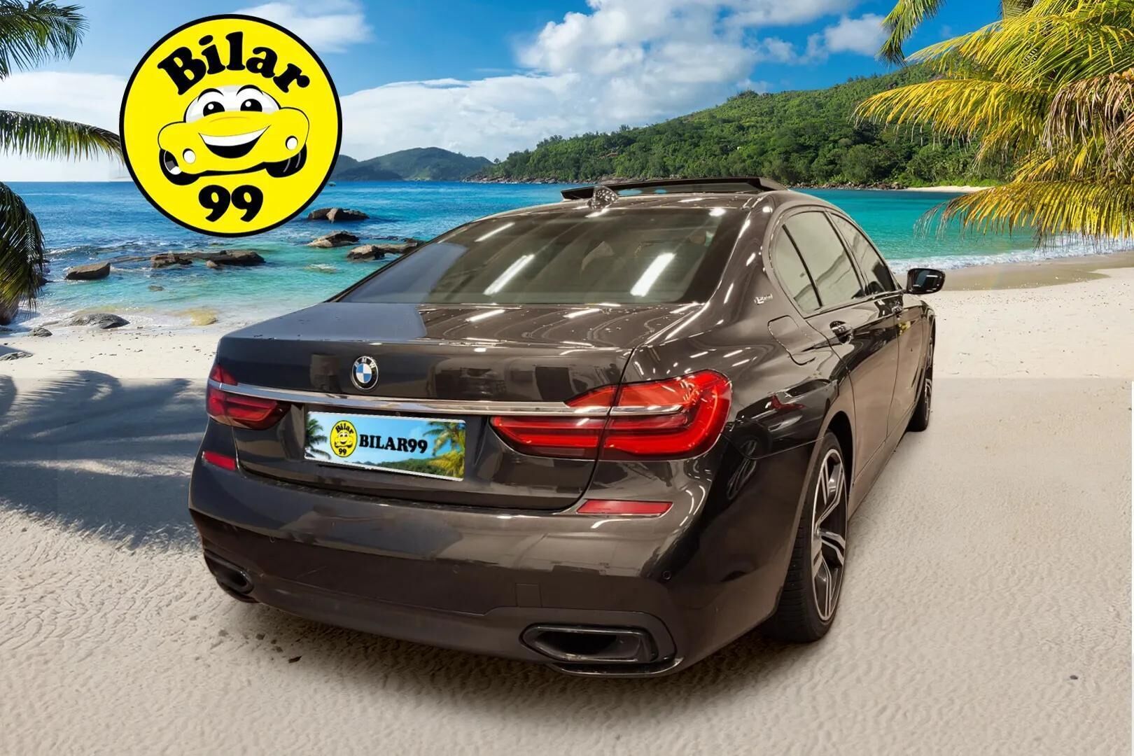 BMW 740 2017 G12 Sedan 740Le iPerformance A xDrive M-Sport - DAP | HUD | H&K | Laser | | Ilmastoidut Comfort Penkit Muistilla | Panoraama | Soft Close | Surround View | Comfort Access |