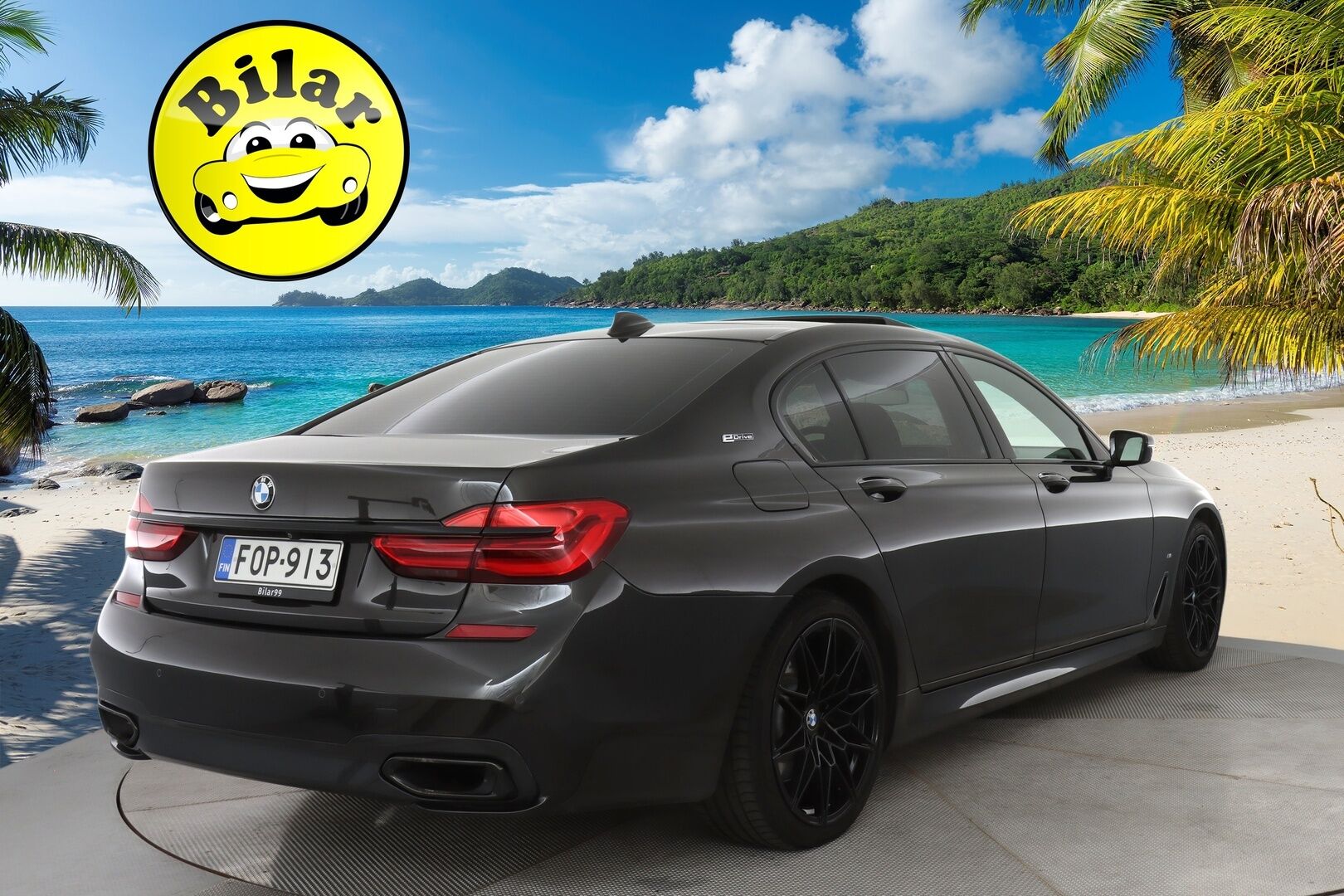 BMW 740 2017 G12 Sedan 740Le iPerformance A xDrive M-Sport - | DAP | HUD | H&K | Laser | | Hierovat & Ilmastoidut Comfort Muistinahat | Panorama | Ilma-alusta | Soft Close | 360° | Comfort Access | Individual | Innovation | Digimittaristo |