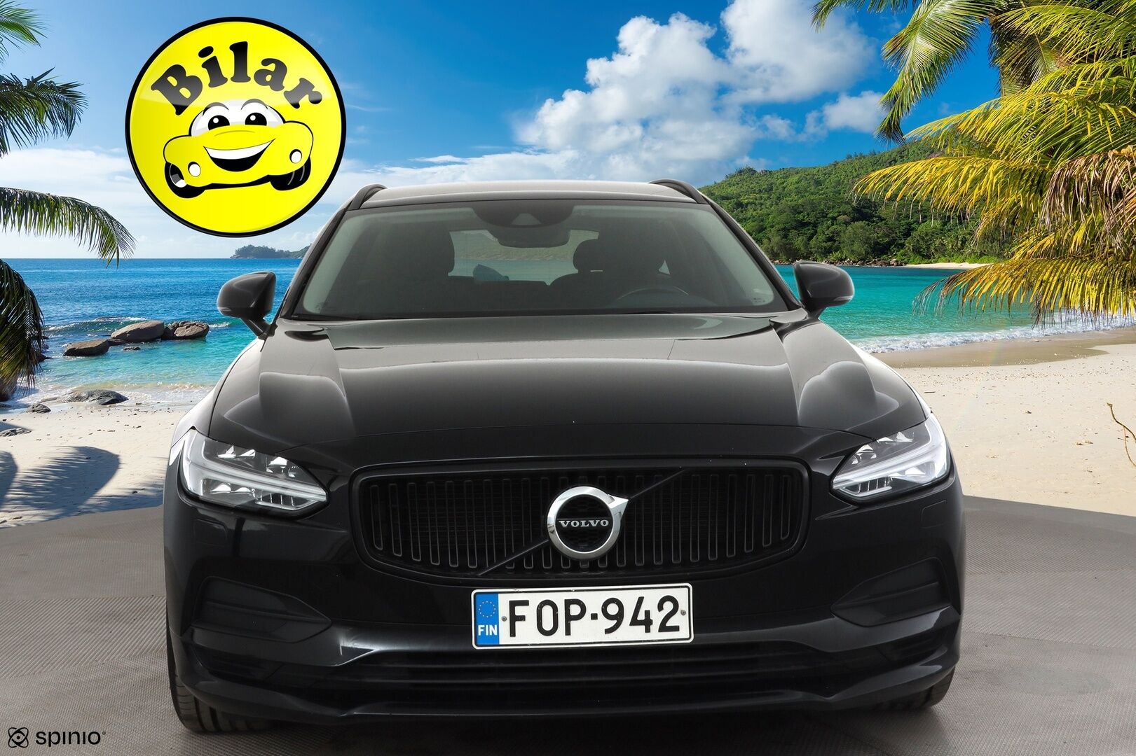 Volvo V90 2018 D3 Business aut - | ACC | Webasto | P.kamera | Pilot Assist | LED | Lämm. ratti | Lämm. takapenkit | High Perf. Audio | Apple & Android | 2x renkaat aluin | Huoltokirja | 