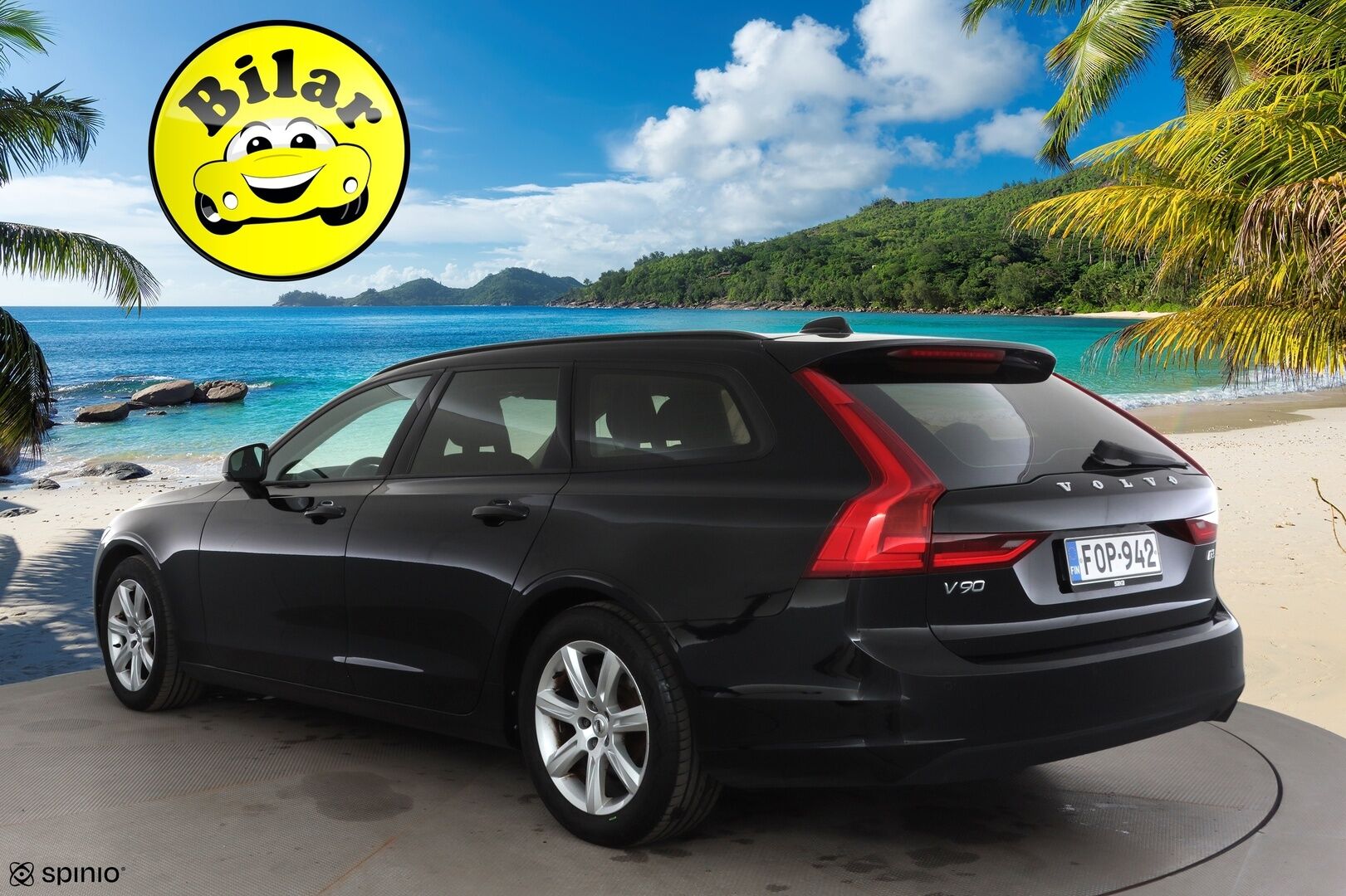 Volvo V90 2018 D3 Business aut - | ACC | Webasto | P.kamera | Pilot Assist | LED | Lämm. ratti | Lämm. takapenkit | High Perf. Audio | Apple & Android | 2x renkaat aluin | Huoltokirja | 