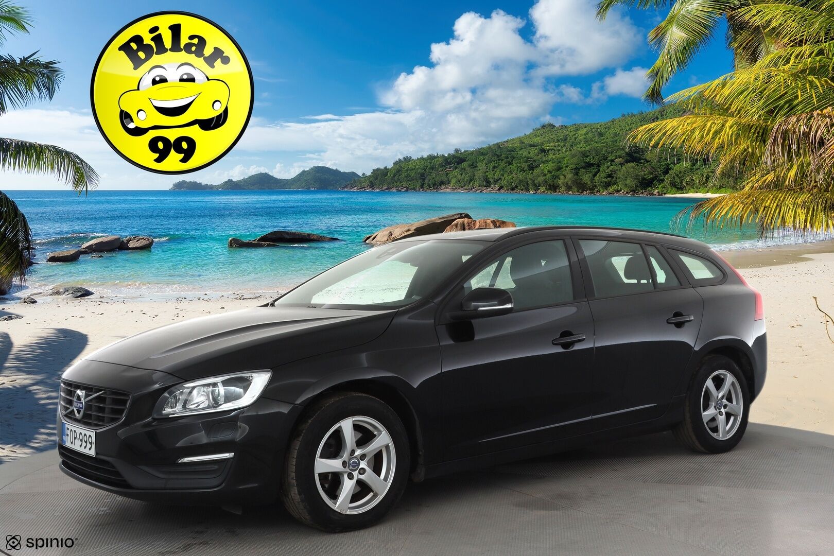 Volvo V60 2018 T3 Business aut * Webasto / Xenon / P.Tutka / Navi / Vakkari / Bluetooth * - Kahdet renkaat aluvanteilla - HULLUT AVAJAISHULINAT KORKOTARJOUS 3,29 %