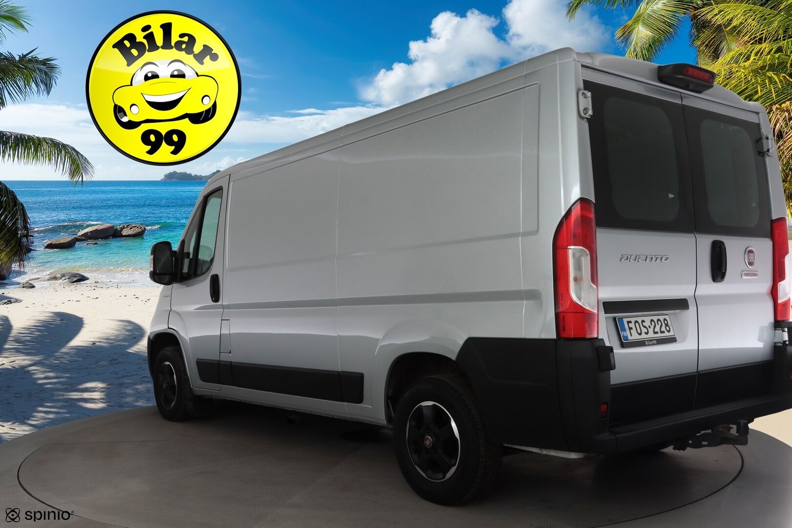 Fiat Ducato 2021 2,3 Multijet 140 10m3 L2H1 * ALV /  Vakkari / P.Kamera / Navi / Koukku / Webasto / Ilmastointi * - Siistikuntoinen! / Suomi-auto / Kahdet renkaat - HULLUT AVAJAISHULINAT KORKOTARJOUS 3,29 %