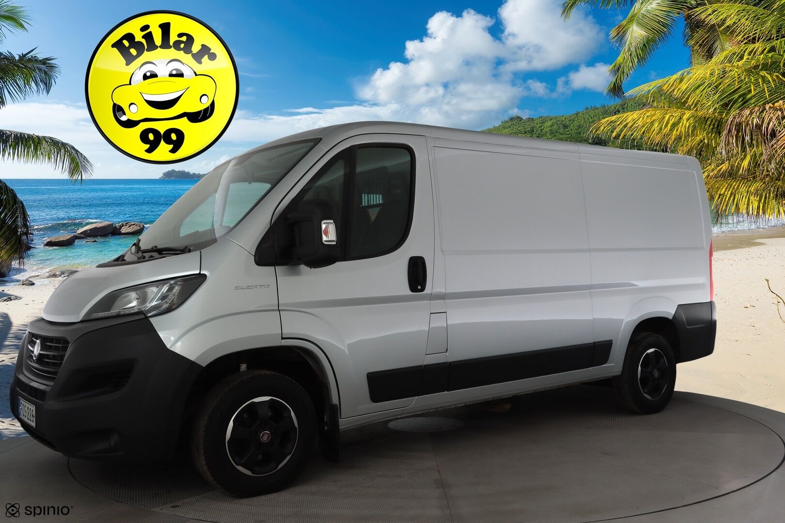 Fiat Ducato 2021 2,3 Multijet 140 10m3 L2H1 * ALV /  Vakkari / P.Kamera / Navi / Koukku / Webasto / Ilmastointi * - Suomi-auto / Kahdet renkaat