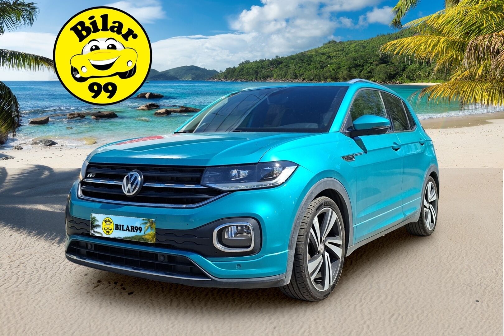 Volkswagen T-Cross 2020 T-Cross R-Line 1,0 TSI - | Digimittaristo | Adaptiivinen vakionopeudensäädin | Metalliväri | Kuolleenkulman varoitin | Peruutuskamera | R-line istuimet |