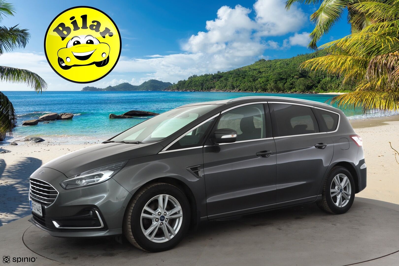 Ford S-Max 2022 2.5 Hybrid (HEV) 190hv autom. Titanium 5-ovinen 7-P - ACC | Koukku | Adapt.LED | SONY | NAVI | Keyless | P.Kamera